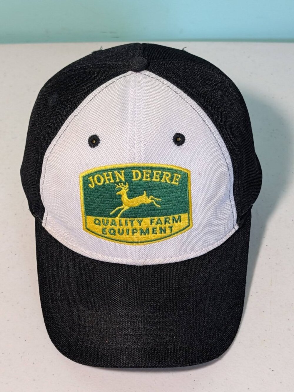 John Deere Quality Farm Equipment Snapback Hat 100% Polyester